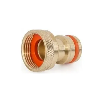 Zavlažování Mosazná přípojka s mosaznou maticí, vnitřní závit 1/2 palce BR 2196