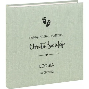 ALBUM na fotografie k vlepování - 30 listů Váš potisk Křtiny První narozeniny GOLDBUCH