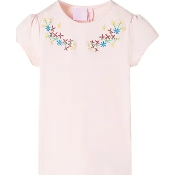 Chlapecké tričko vidaXL Dětské tričko světle 116 [11331] Barva: Růžová