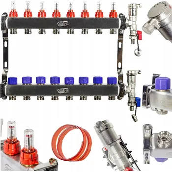 rozdělovač topení Rozdělovač Goshe 8 okruhů