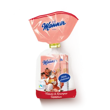Manner Tabulky s Mikulášem a čertem 50 g