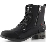 Mustang šněrovací kotník se zipem black 15M0062011 - 42 | P698832