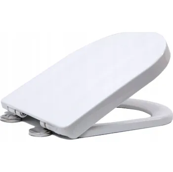 Obraz DESKA SEDESOWA SAMOSKLÁPĚCÍ ODEPÍNACÍ UNIVERZÁLNÍ BÍLÉ ZÁCHODOVÉ PRKÉNKO