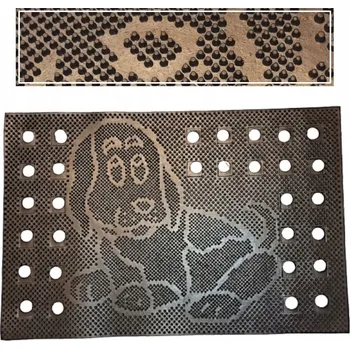 Rohožka Hotová gumová rohožka 60 x 40 cm