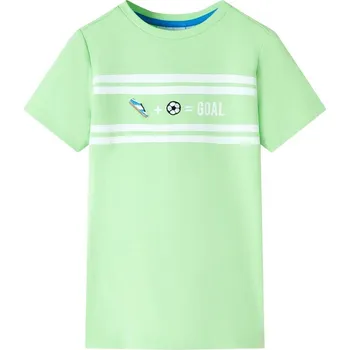 vidaXL Dětské tričko tmavě 128 [12457] Barva: Zelená