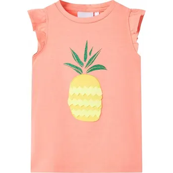 Chlapecké tričko vidaXL Dětské tričko 92 [11274] Barva: Korálová