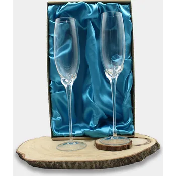 Svatební dekorace Svatební číše-srdce Zdobení: Bez dekorace