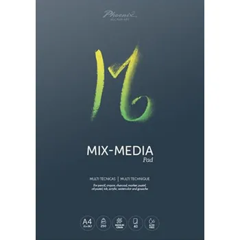 Blok papíru pro různé techniky - MIX-MEDIA pad