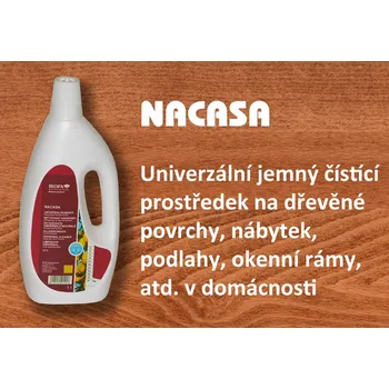 BIOFA NACASA 5l - Univerzální čisticí prostředek na dřevěné masivní povrchy 5 litrů