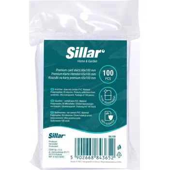 Příslušenství k deskovým hrám Obaly na sběratelské karty Sillar Premium 65 x 100 mm 90 mikronů