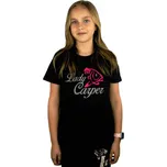 R-Spekt Dětské tričko Ladies black vel. 3-4 let