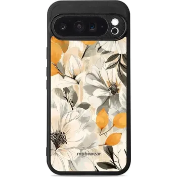 Pouzdro na mobilní telefon Lesklý kryt Mobiwear Glossy - Google Pixel 9 Pro XL - GP75G Podzimní květy (Prémiové lesklé pouzdro, obal, kryt Mobiwear Glossy na mobil Google Pixel 9 Pro XL - GP75G Podzimní květy, materiál Plast + TPU silikon - krytí po všech stranách, neošoupatelný)