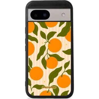 Pouzdro na mobilní telefon Lesklý kryt Mobiwear Glossy - Google Pixel 8A - GP82G Pomeranče (Prémiové lesklé pouzdro, obal, kryt Mobiwear Glossy na mobil Google Pixel 8A - GP82G Pomeranče, materiál Plast + TPU silikon - krytí po všech stranách, neošoupatelný potisk, tenké provedení,
