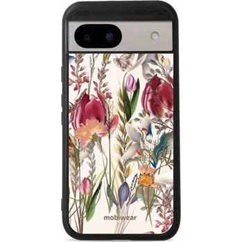 Pouzdro na mobilní telefon Lesklý kryt Mobiwear Glossy - Google Pixel 8A - G031G - Rozkvetlá louka (Prémiové lesklé pouzdro, obal, kryt Mobiwear Glossy na mobil Google Pixel 8A - G031G - Rozkvetlá louka, materiál Plast + TPU silikon - krytí po všech stranách, neošoupatelný potisk,)