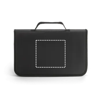 FLARE. Pětidílná souprava na grilování ze dřeva a nerezové oceli s bambusovým prkénkem 20 Střed, 140 x 130 Digitální Transfer, 13 barvy