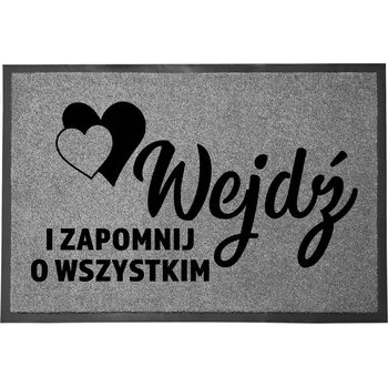 Rohožka Hotová gumová kokosová rohožka 40 x 60 cm