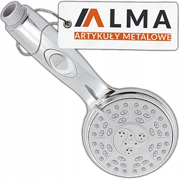 Sprchová hlavice SPRCHOVÁ HLAVICE K HADICI SPRCHOVÁ HLAVICE SPRCHOVÁ START-STOP 5 FUNKCÍ