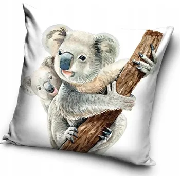 Povlak na dekorativní polštářek Dekorační povlak na polštář 40x40 cm - Medvídek Koala