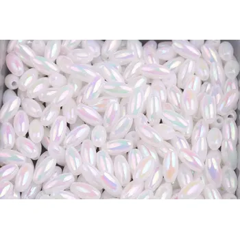 Dětské navlékací korálky Plastové korálky 501 (8x4mm)