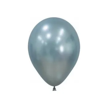 Balónek Latexové balónky Sempertex Silk Arctic Blue, 12 cm, 50 ks