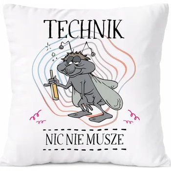 Obraz Polštář Pro Zvukaře jako Dárek s potiskem Fotografie Bílý PoliDraw