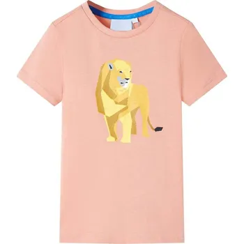 Chlapecké tričko vidaXL Dětské tričko světle 140 [11988] Barva: Oranžová
