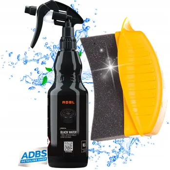 ADBL Black Water 500 ml + Work Stuff Aplikátor na pneumatiky + dresink černidlo