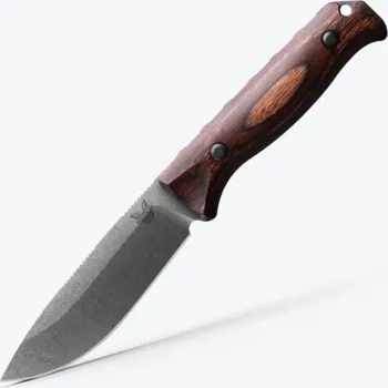 lovecký nůž Pevný Nůž Benchmade Saddle Mountain Skinner Wood 15002