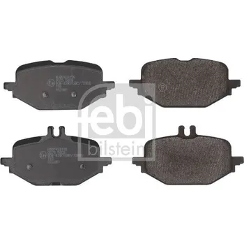 Brzdová destička Sada brzdových destiček, kotoučová brzda FEBI BILSTEIN 192657