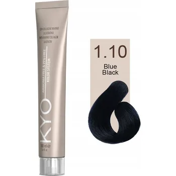 Barva na vlasy Kyo 1.10 Modročerná 100 ml barva na vlasy