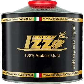 Káva Káva zrnková Izzo Caffe Gold 100% Arabica 1 kg Plechovka