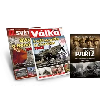 Časopis Válka REVUE a II. světová - Předplatné na rok se speciály a knihou Za svobodnou Paříž (od č. 3/2026)