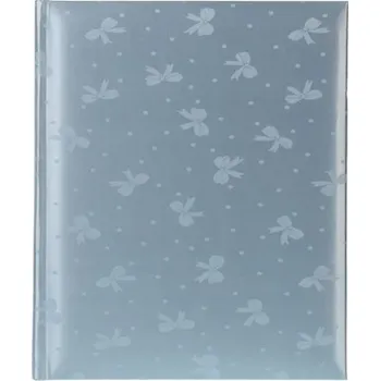 Fotoalbum Tradiční dětské album s pergamenem, modré | 40 bílých stran