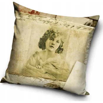 Povlak na dekorativní polštářek Povlak na polštář Retro 40x40 Dekorační