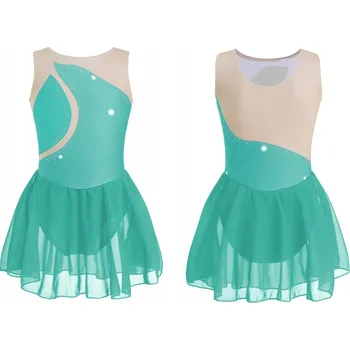 Body BALETNÍ TRIKOT S TYLOVOU SUKÝNKOU NA VYSTOUPENÍ, VELIKOST 110