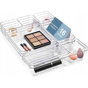 Úložný box ORGANIZÉR, ÚLOŽNÝ BOX SE 16 PLASTOVÝMI ZÁSUVKAMI LIFEWIT