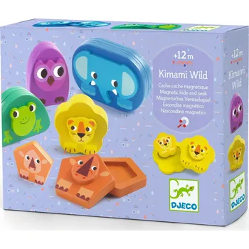 ostatní stavebnice Magnetické krabičky s ukrytými stavebnice Zvířata DJECO