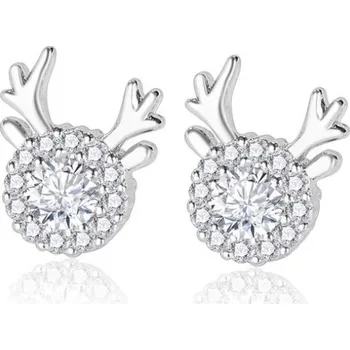 Náušnice Carla Dámské náušnice Antheilise stříbrná One size