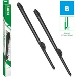 LUCAS sada flat stěračů Airflex 28+28 s adapt. B