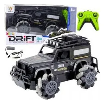 RC model auta Terenówka R/C obrót O 360 1:12 czarny