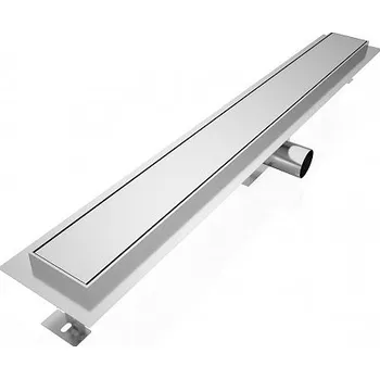 sprchový žlab Eco produkty Odtokový sprchový kanálek nerez Tile - s možností hladkého roštu, nebo pro dlažbu 80 cm