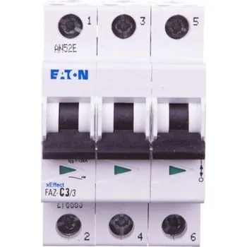 Jistič Jistič Eaton 400 V IP20 3 A