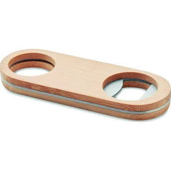 Otvírák Oválný otvírák z bambusu bez potisku bez potisku 150 bez potisku