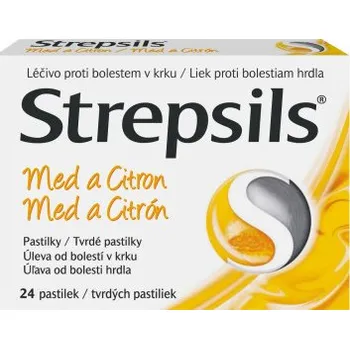 Lék Strepsils med a citron 0.6mg/1.2mg pas.24