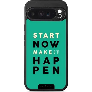 Pouzdro na mobilní telefon Lesklý kryt Mobiwear Glossy - Google Pixel 9 Pro XL - G079G Make it hapen (Prémiové lesklé pouzdro, obal, kryt Mobiwear Glossy na mobil Google Pixel 9 Pro XL - G079G Make it hapen, materiál Plast + TPU silikon - krytí po všech stranách, neošoupatelný)