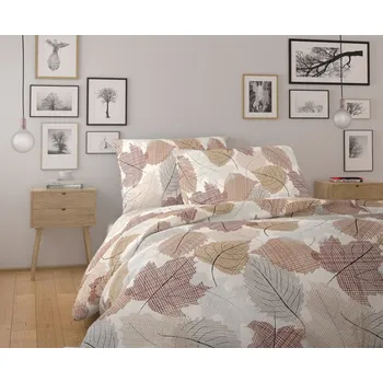 Povlečení Kvalitex Francouzské bavlněné povlečení 220x200,70x90cm FREJA