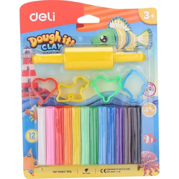 Gelové Propiska Deli G15BL 0,5 mm modré