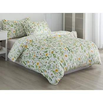 Povlečení XPOSE® Francouzské mikroplyšové povlečení MEDA Exclusive bílé 200 x 220, 70 x 90 cm zipový uzávěr