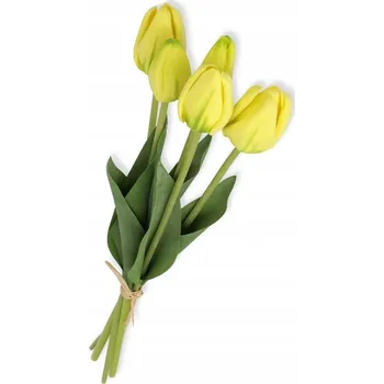 umělá květina Tulipány pěnové kytice zelené do vázy