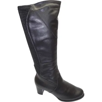 Dámské kozačky Zimní vycházková obuv-kozačky, De-Plus, šíře G 1/2, černá: 28,5 43 (12589-12590)